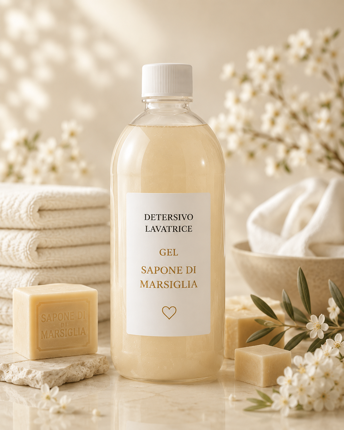 Detersivo Lavatrice Gel Sapone di Marsiglia