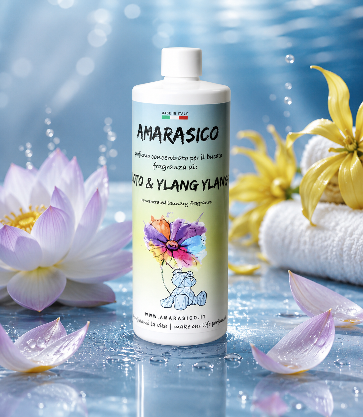 Essenza per bucato AMARASICO Loto & YLANG