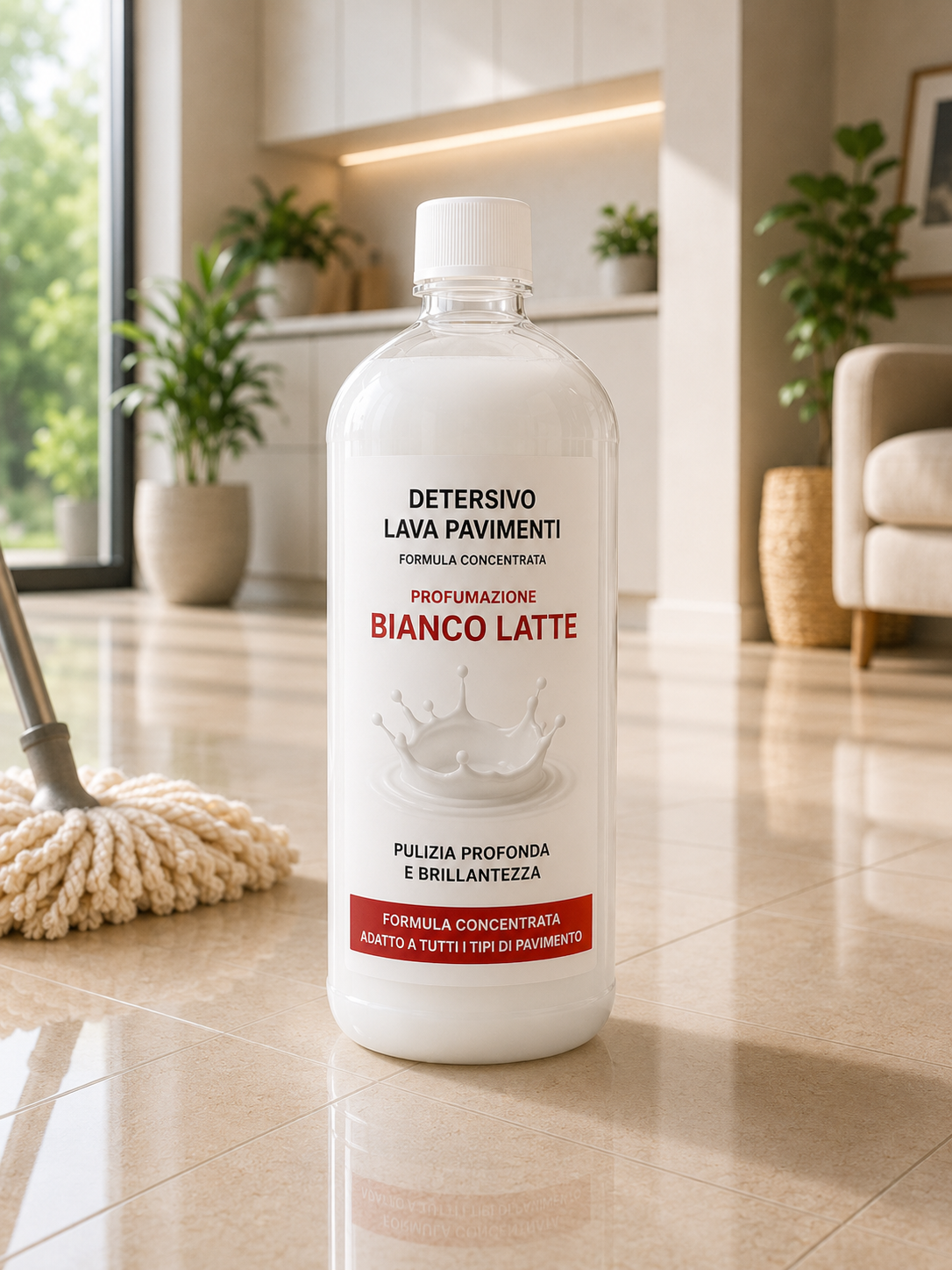 Lavapavimenti Bianco Latte