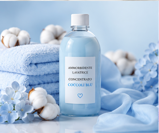 Ammorbidente Lavatrice Concentrato Coccoli Blu