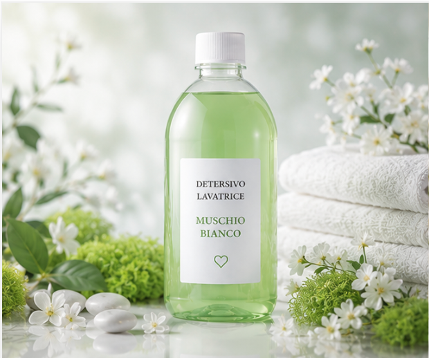 Detersivo Lavatrice Muschio Bianco
