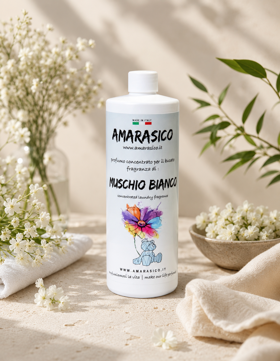 Essenza per bucato AMARASICO Muschio Bianco