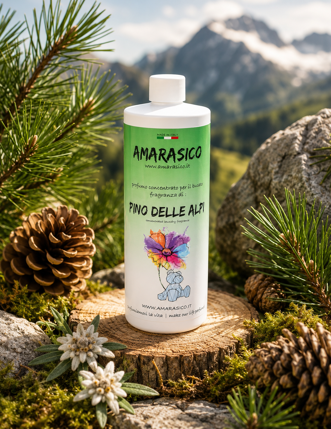 Essenza per Bucato AMARASICO Pino delle Alpi
