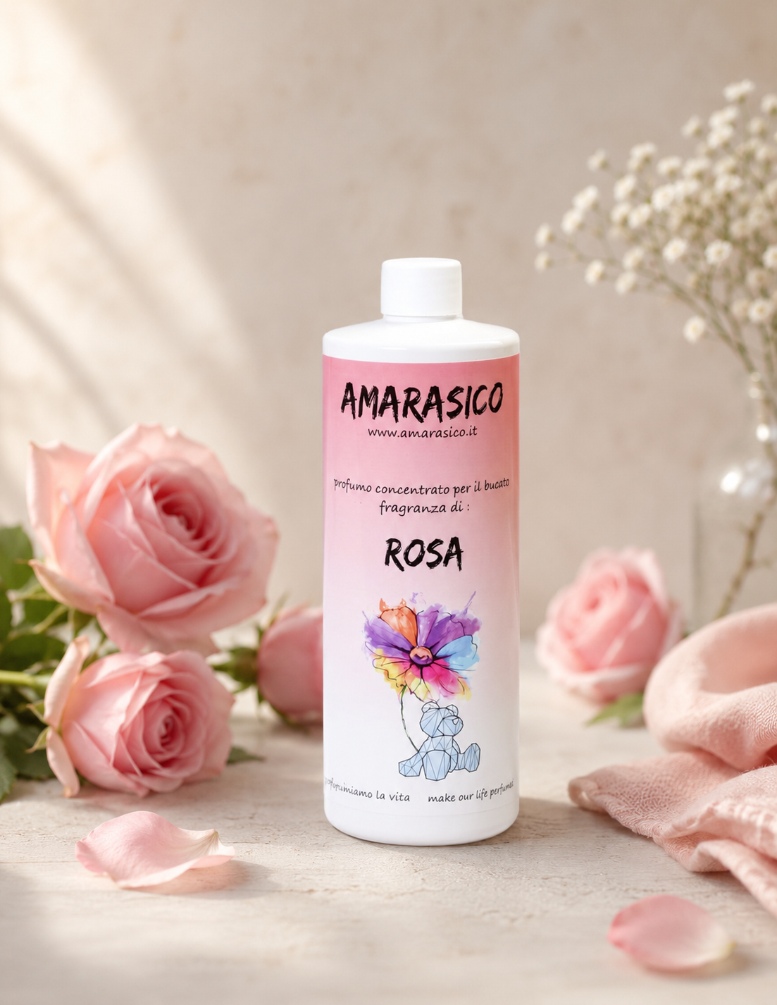 Essenza per Bucato AMARASICO Rosa